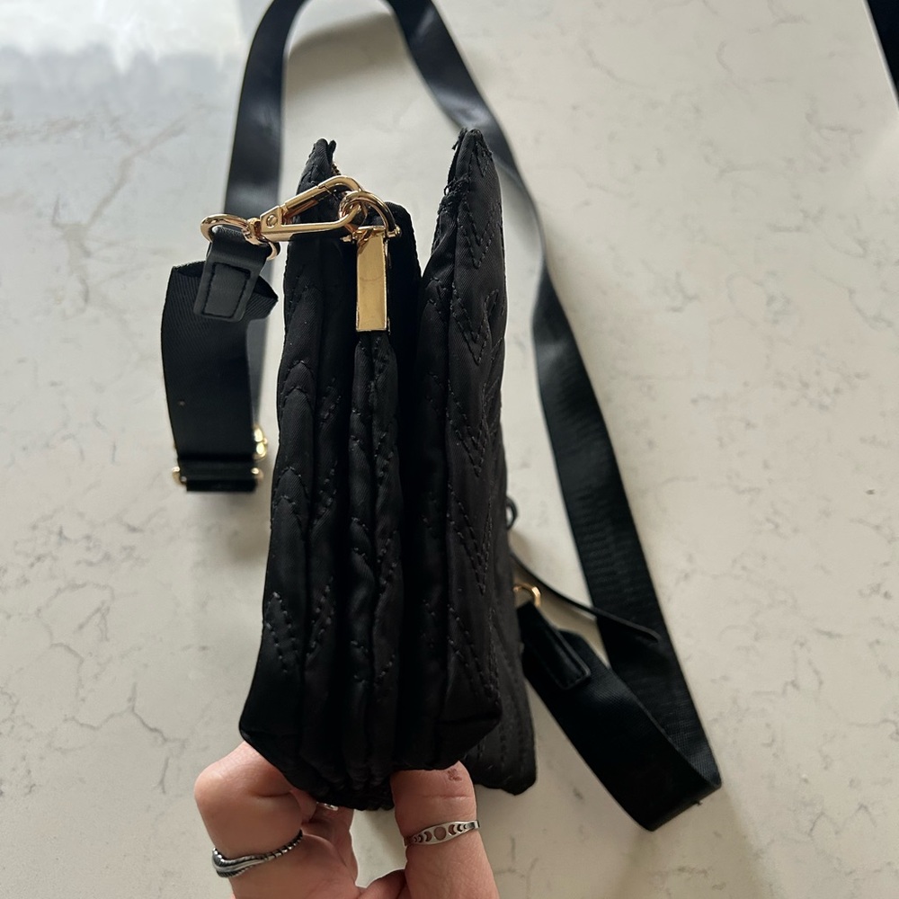 Nicole Miller Black Crossbody Bag - Picture 6 of 16
